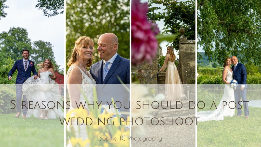 5 reasons to have a post wedding photoshoot