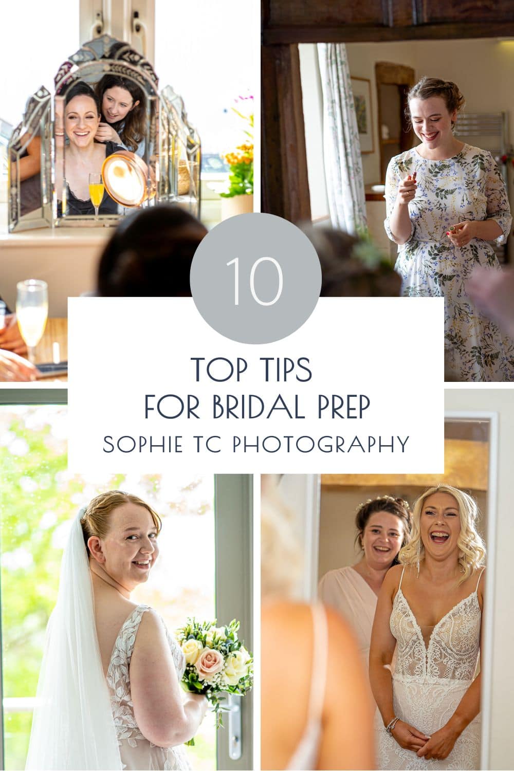 10 Top tips for bridal prep