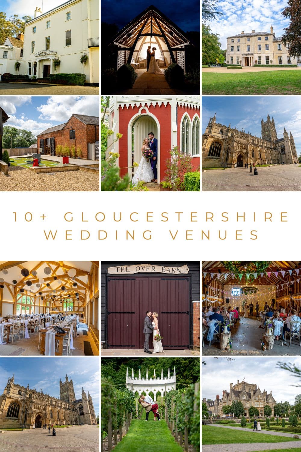 10+ Gloucestershire Wedding Venues